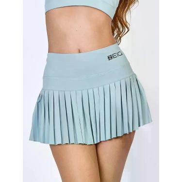 Imagem de Saia Zeiq Esportiva Pleats Light Blue Tamanho:GCor:AzulGênero:Feminino