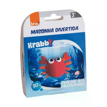 Imagem de Massa de Modelar Divertida Tema:KrabbyCor:Colorido - BRW, Colorido