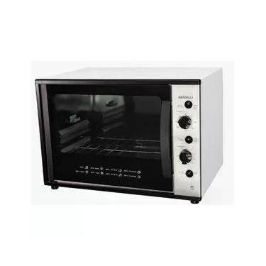 Imagem de Forno Elétrico de Bancada Nardelli SMART60S 60L 1750W com Espeto Giratório Preto 110V