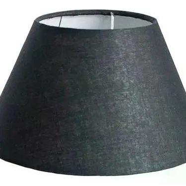 Imagem de Cúpula para abajur luminaria 10x20x30cm de tecido algodão soquete Naci