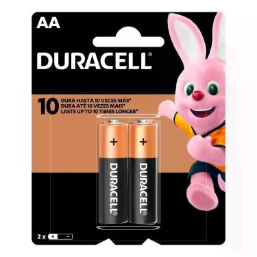 Imagem de Pilha Alcalina 1,5v Aa Mn1500 (com 2 Pilhas) Duracell