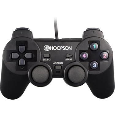 Imagem de Controle Para Jogo Pc Dual Shock Usb 20 Preto - 114859