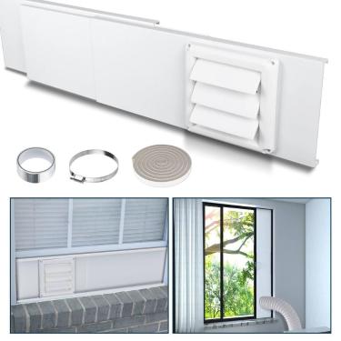 Imagem de Kit de Duto para Secadora Pearwow 102 cm 4" para Janela