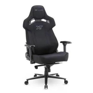 Imagem de Cadeira Gamer E Escritório Xt Racer Ergonomics Robust Em Tecido Até 180kg,Preta