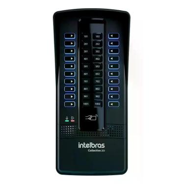 Imagem de Porteiro Coletivo 20 Pontos Interligável Collective 20i - Intelbras