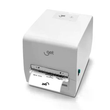 Imagem de Impressora de Etiquetas Get Print E108, USB, Serial, Ethernet, Branca,