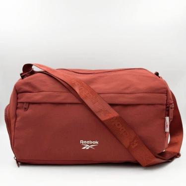Imagem de Bolsa Reebok Gym Pequena Tira Colo em Tecido Feminina, UN, Vermelho