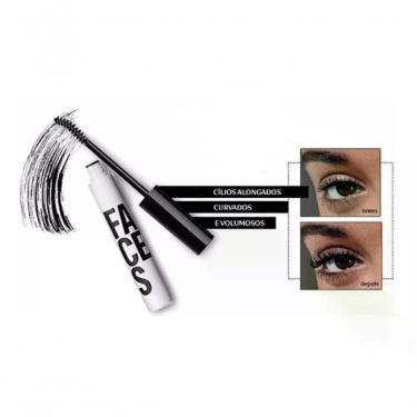 Imagem de Máscara Para Cílios Faces Mega Fantástica Preta 7ml Qhs - Natura