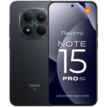 Imagem de Smartphone Xioami NOTE 15 PRO 5G Lançamento 2026 NFC 8GB 512GB - preto