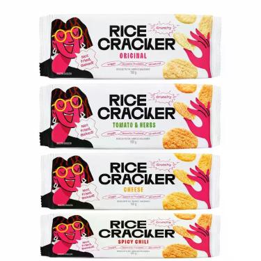 Imagem de Combo 4 uni biscoito arroz rice cracker original 100g - THE DELI SECRE