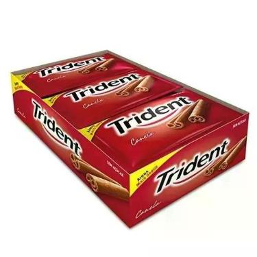 Imagem de Chiclete adams trident c/21 canela, Canela