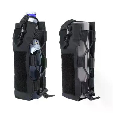 Imagem de Bolsa De Cintura Molle Para Garrafa De Água, Coldre De Rádio Para Pesc