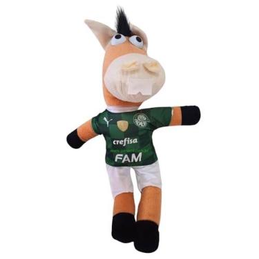Imagem de Pelúcia GRANDE 50cm PALMEIRAS Cavalinho Fantastico Pelucia Futebol Cavalo Macio Boneco Pelucia - PANAMI