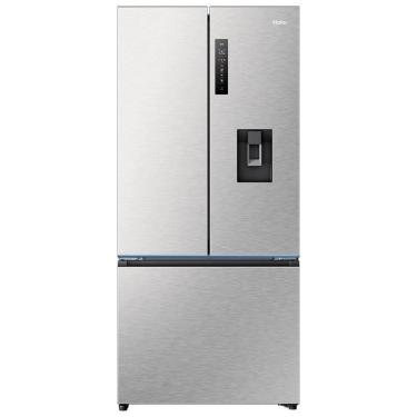 Imagem de Geladeira French Door Haier 630l com Ai Cooling Inox Hfd650, Inox, 110