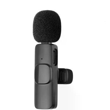 Imagem de Microfone Lapela Sem Fio Para Android Tpye C - K9