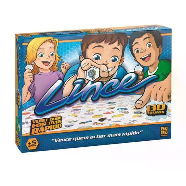Imagem de Jogo de Tabuleiro Lince Brinquedo Infantil Grow - 00432