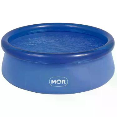 Imagem de Piscina Inflável de Plástico 1900 Litros Redonda Mor Azul
