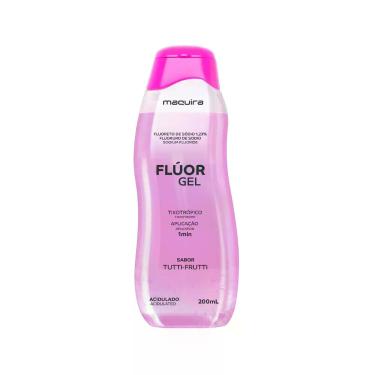 Imagem de Flúor Gel Maquira Tutti-frutti Ou Menta 200ml, Tutti-frutti