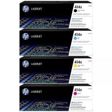 Imagem de 4 Toner 414x Origin,W2020x, W2021x, W2022x, W2023x, M454d, M479fd