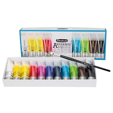 Imagem de Estojo Tinta Acrílica Schmincke Akademie 12 Peças