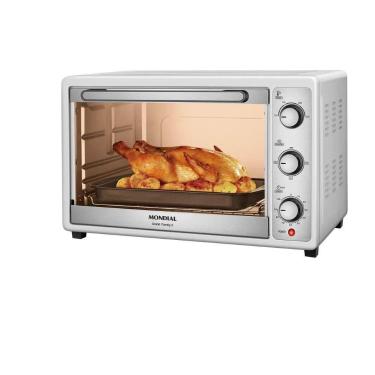 Imagem de Forno Elétrico Mondial FRN-52-WI 52 Litros 1800W 220V Inox Famíly Gril
