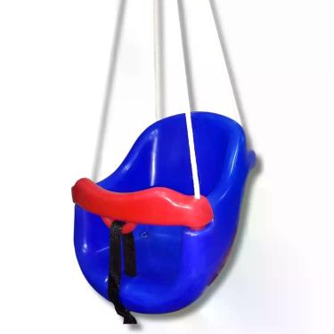 Imagem de Cadeira de Balanço Bebe Azul - Multiplastic