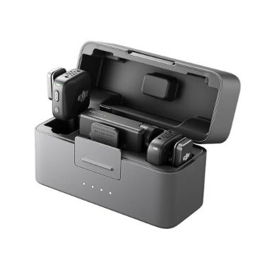 Imagem de Microfone Sem Fio DJI Mic Mini (2 TX Microfone + 1 RX Receptor com Case de Carregamento) BR - DJI126