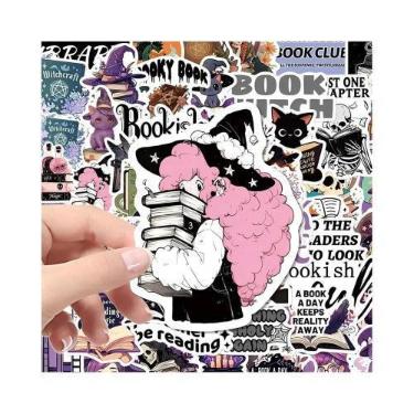 Imagem de Adesivos De Desenho Animado Estéticos Da Série Bruxa Fofa Para Leitura