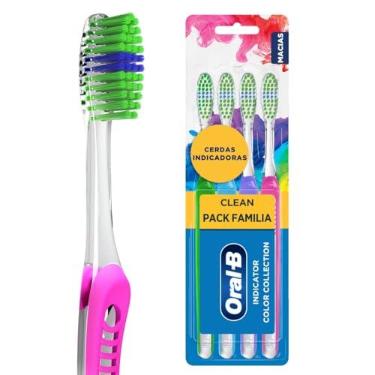 Imagem de Oral-B Escova de Dente Clean Indicator, 4 Unidades