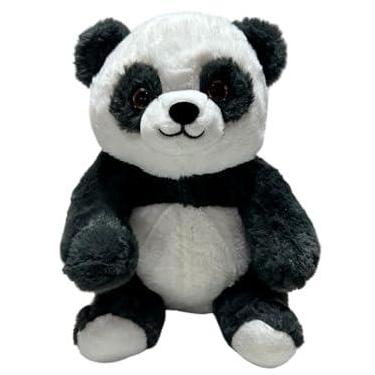 Imagem de Urso Panda De Pelucia Fofo Grande Pandinha Namorados 34cm