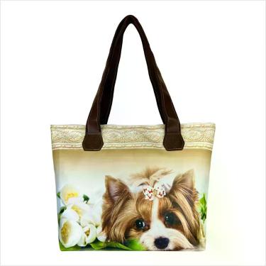 Imagem de Bolsa Feminina Cachorro Charmosa Magicc Bolsas