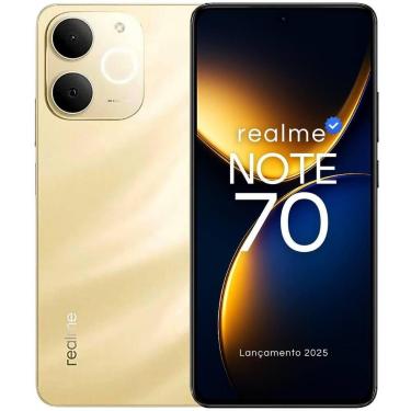 Imagem de Celular Realme Note 70 128GB Smartphone Tela 6.5 Câmera 48MP Bateria 5