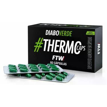 Imagem de Pré Treino Termogênico Diabo Verde 60 Cápsulas Ftw Original