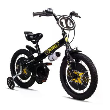 Imagem de Bicicleta Infantil Aro 16 Menino 4, 5 Anos Prorex com Rodinha Garrafin