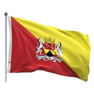 Imagem de Bandeira do Município de Sorocaba Dupla Face Estampada Tamanho 90x128c