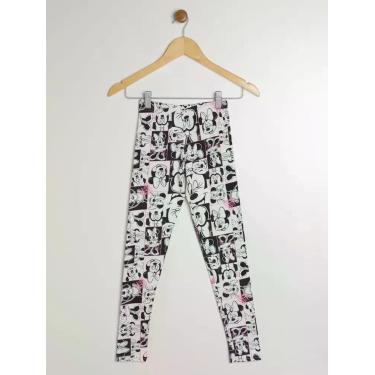 Imagem de Calça Legging Minnie Disney Juvenil Para Menina- BRANCO, Branco, 12, U