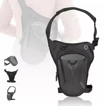 Imagem de Bolsa Lateral Para Moto Em EVA Com Casca Dura, Bolsa Casual Para Cintu