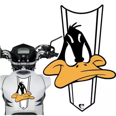 Imagem de Adesivo Faixa Gravata Sem Resina Moto Patolino Branco Cor Branco