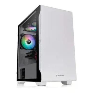 Imagem de Gabinete, Thermaltake, Versa S100, Tg Snow/spcc/temp.glass*1, Ca-1q9-00s6wn-00 #