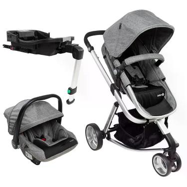 Imagem de Carrinho de Bebê Travel System Safety 1St Mobi Trio Grey