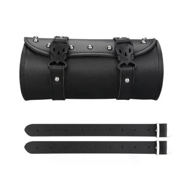 Imagem de Bolsa De Ferramentas Para Motocicleta Em Couro PU Impermeável, Alforje