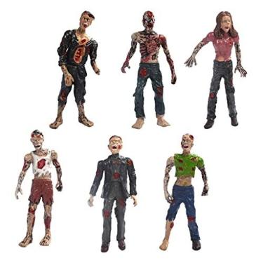 Imagem de KLKCMS Personagens de Filmes de Boneca Andando de Cadáveres de Plástico de Zumbis de ação