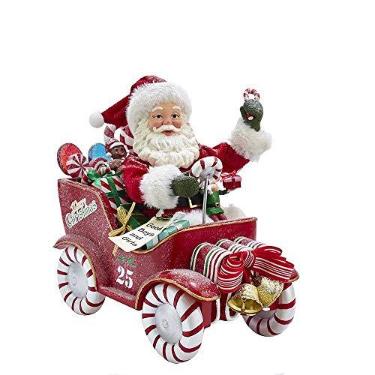Imagem de Kurt S. Adler Kurt Adler – Papai Noel musical Fabriché de 21 cm