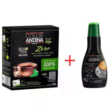 Imagem de Combo adoçante sachê + liquido - COLOR ANDINA FOODS