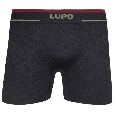 Imagem de Cueca Boxer Lupo Adulto Sem Costura Microfibra Box Masculino Atacado O
