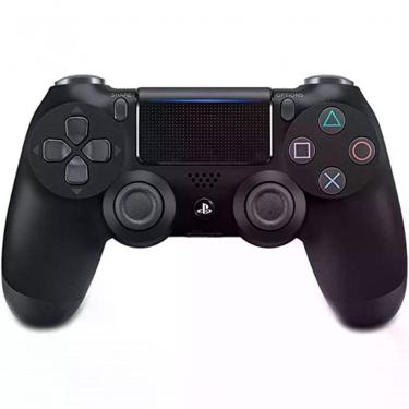 Imagem de Controle Compatível Com Ps4 Dualshok 4 Bluetooth Preto
