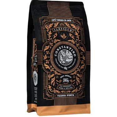 Imagem de Café especial em grãos, Café Constantino, Torra média, 100% Arábica, 250g | Moa na hora, na medida do seu método de preparo, para aproveitar todo o aroma