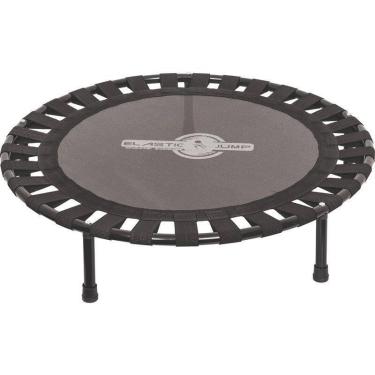 Imagem de Trampolim Elastic Jump Poli Sports, Preto, Peso do usuário até 120 kg,