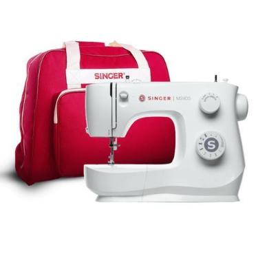 Imagem de Kit Máquina de Costura M2405 e Bolsa de Transporte Singer, 110V