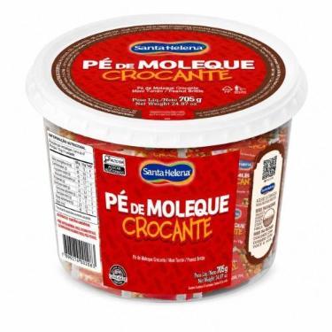 Imagem de Doce PE de Moleque Croçante 705 G Pote com 47 - Santa Helena